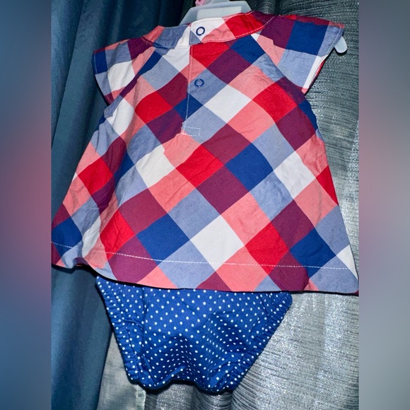 Carter’s Child Of Mine ~ Baby Girl (0-3) Months. Red, White, Blue ~ 4th Of July - Picture 2 of 8